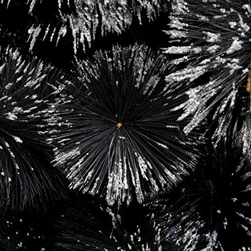 DLPY שחור שחור מלאכותי עץ אורן אורן פרימיום פרימיום צירים צירים עמדת מתכת מעוצבת עץ עץ עץ חג המולד עץ חג