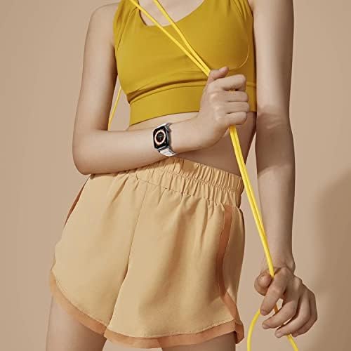 רצועת לולאת סולו אלפינית של UHKZ תואמת את Apple Watch Ultra 49 ממ 45 ממ 44 ממ 42 ממ, פס ניילון ספורט מתכוונן עם טיטניום