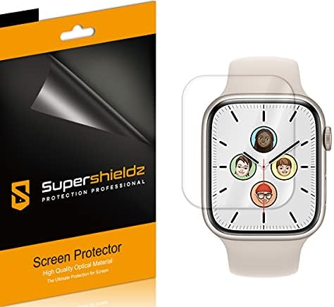 Supershieldz מיועד לסדרת Apple Watch 8/7 מגן מסך, מגן ברור בהגדרה גבוהה
