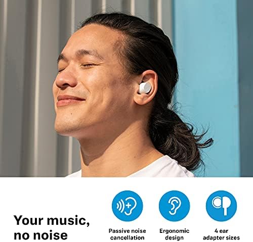 אוזניות אלחוטיות אמיתיות של סנהייזר סי - אקס-אקס-אוזניות בתוך האוזן למוזיקה ושיחות עם ביטול רעשים פסיבי, בקרות מגע הניתנות