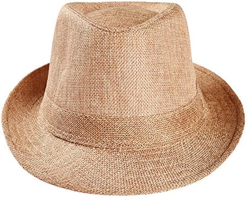Sun Sun Straw נשים כובע קיץ יוניסקס כובע גנגסטר כובע מגן אתלט