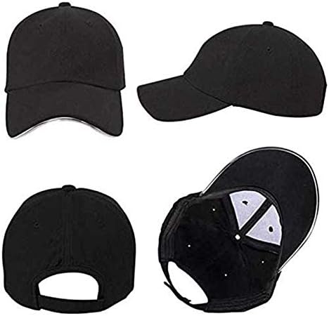 זוהר כובע עד היפ הופ ספורט מואר בייסבול כובע מתכוונן הוביל מסיבת מועדון בייסבול כובעי גברים של נשים בייסבול כובע