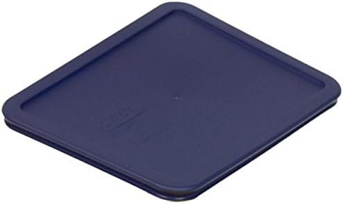 פיירקס 7211-מחשב כחול מלבן פלסטיק מזון אחסון החלפת מכסה, תוצרת ארהב-3 מארז