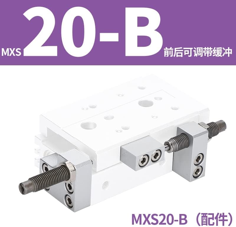 NESHO PNEUMATIC MXS SERIES RAIL SLIDE CYLINDER MXS20-10 MXS20-20 MXS20-30 MXS20-40 MXS20-50 MXS20-75 MXS20-100