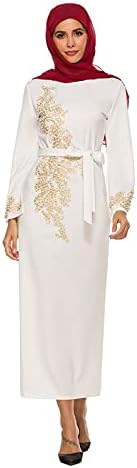 העבאיה שמלת ערב רקום מקסי שמלת מפואר נשים של מוסלמי קפטן נשים של שמלת פורמליות שמלות