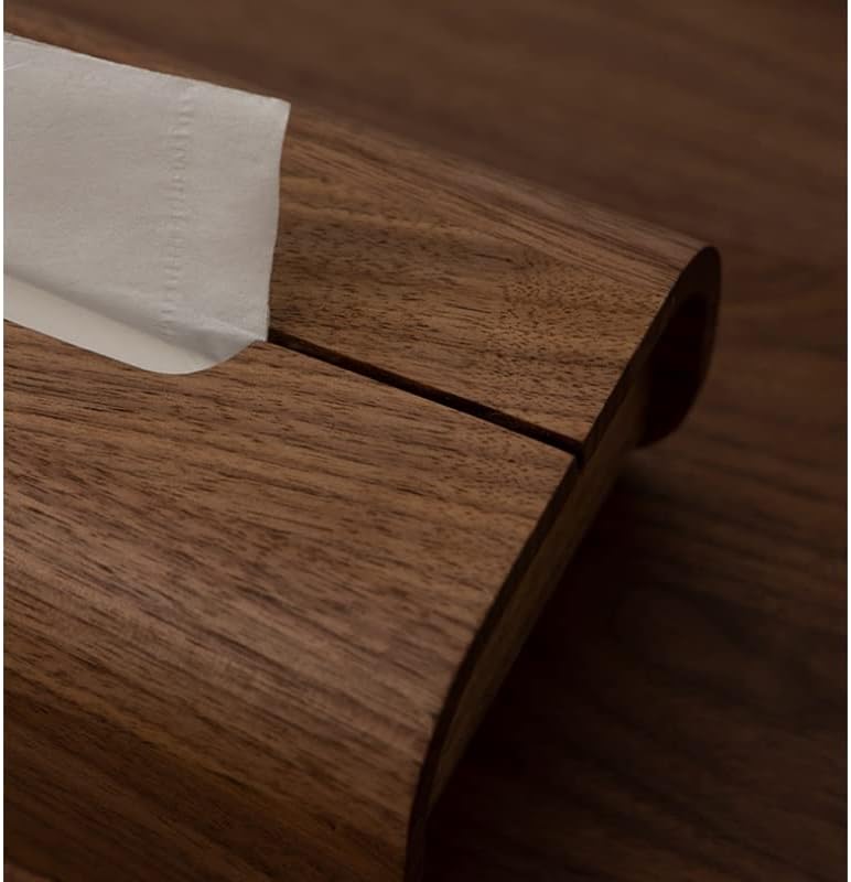 LSDJGDDE קופסת רקמות מעץ ניתנת להחלפה לנייר מגבות מפיות מחזיקי מפיות שולחן עבודה שולחן עבודה קופסאות מפיות מפיות