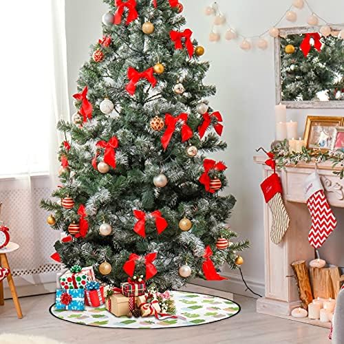 מחצלת עץ חג המולד של שיגואה מיני קקטוס צבעי מים עץ חג המולד מחצלת עץ חג המולד חצאית חג המולד חג המולד קישוטי מסיבות בית 28.3