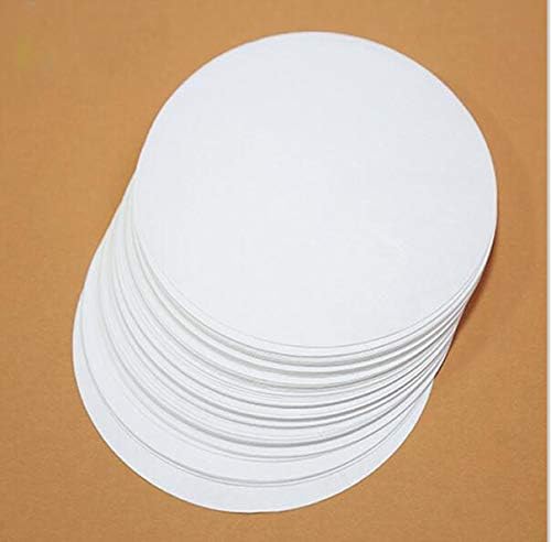 נייר רקיק סיליקון-נייר אריזה מבודד רקיק עגול טייבק למוליכים למחצה והגנה על רקיק, 100 גיליונות