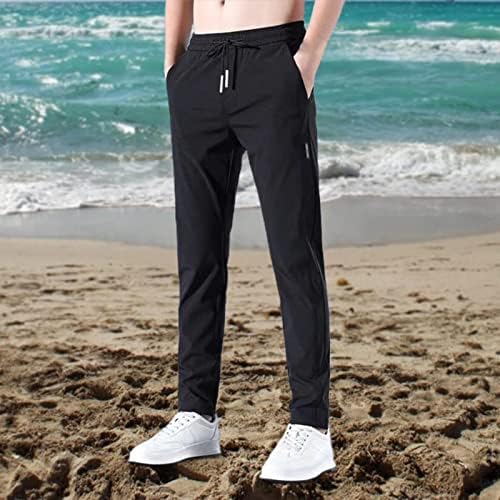 מכנסי טרנינג לגברים קורעים מכנסי כדורסל מכנסי כפתור מפוצלים גבוהים מכנסיים לגברים נשים רופפות מכנסי טרנינג מזדמנים