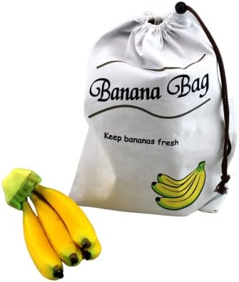 בננה אחסון שרוך תיק עם צד רוכסן שומר אותם טרי יותר