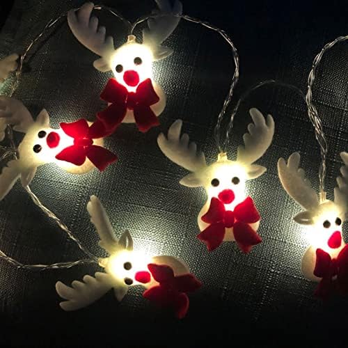 LED מיתרי חג המולד אור עץ חג המולד אורות חג חג המולד קישוט לגן המסיבה הביתית