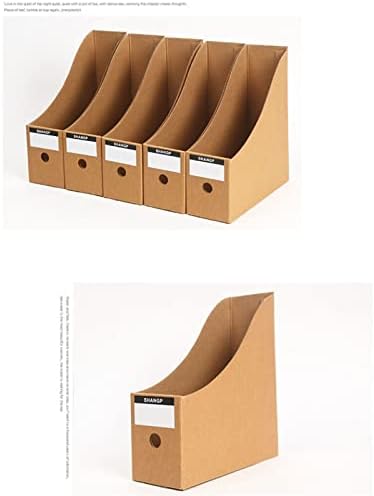 Taufe תיבת קובץ חתיכות מסמכים קופסאות אחסון קופות ספרים מתלה מתלה רב-פונקציונלי של Sundries Holder Tabletop Waatcherstop מארגן