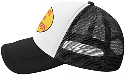 כובע בייסבול לגברים ונשים רשת Snapback Cap, יוניסקס משאית דיג ספורט מאוורר ספורט כובע שמש לקיץ, גודל אחד