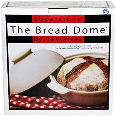 סאספרס סופרסטון לחם כיפה עם לחם להקציף - טבעי אבן בישול כיפת עבור לחם ובשר