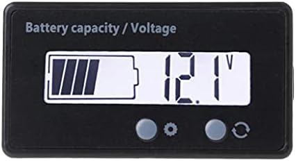 PDGJG 12V/24V/36V/48V LCD חומצה LCD עופרת ליתיום קיבולת סוללה מחוון מתח מתח מתח חשמלי בודק סוללת קטנוע