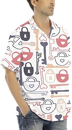 2023 לוגו מותאם אישית חדש חולצות הוואי גברים מגדירים כפתור שרוול קצר במורד חולצת פרחים ומכנסיים קצרים
