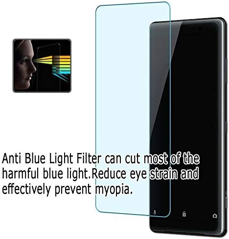 3 מארז אנטי כחול אור מסך מגן סרט, תואם עם מוטורולה מוטו אחד 5 גרם אס שומר