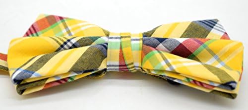 גברים של מוצק צבע עניבת פרפר רומן משובץ עניבות פרפר מתכוונן מראש קשור עניבות פרפר לגברים