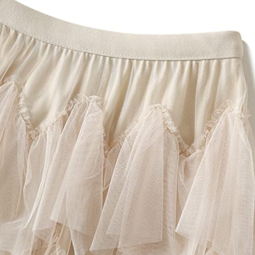 קפלים זורם מקסי מידי חצאיות לנשים מקרית קיץ בוהו חוף חצאית פרחוני הדפסה גבוהה מותן נדנדה שכבות אונליין חצאית