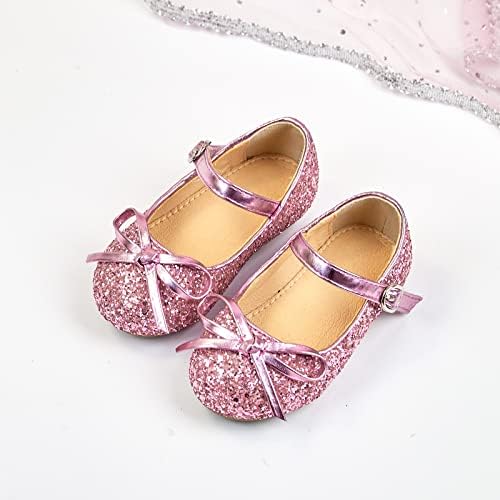 פעוטות פלריזון/ילדות קטנות בלרינה דירה מרי ג'יין נסיכה נעלי שמלה - מסיבת בית ספר לחתונה