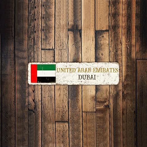 איחוד האמירויות הערביות דובאי דגל שלט רחוב התאם אישית את עירך הדקורטיבית שלט וול סטריט שלט האמירויות הערביות-דובאי דובאי