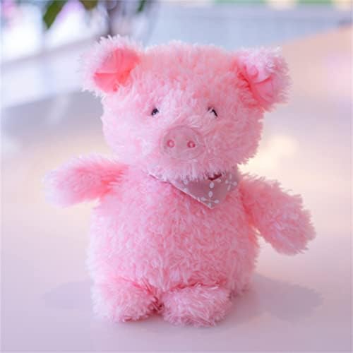 כרית קטיפה של ג'יסון חזיר, חיה ממולאת פיגי רכה סופר, צעצוע פיגי קטיפה חמוד. מתנה לילדים, בנות, בנים, חברות, מ
